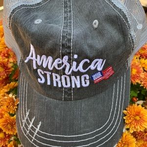 America Stong Trucker Stylr Hat